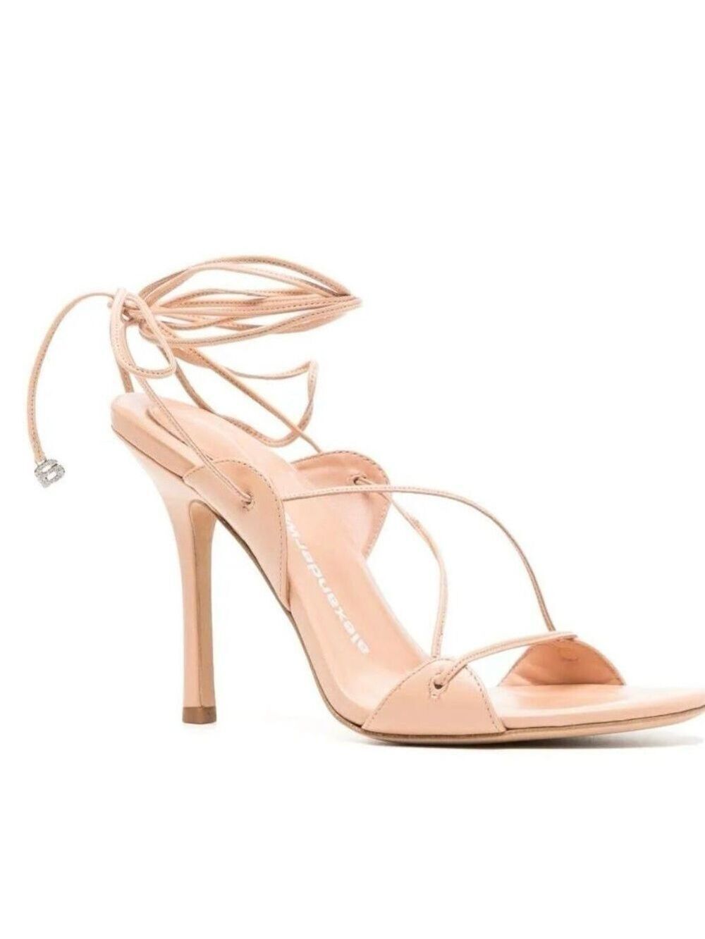 Alexander Wang Lucienne 105mm Leather Ankle Tie Heeled Sandals - NWT